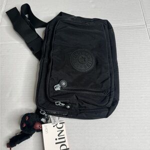 Kipling Black Belt Bag Compact black belt bag by Kipling.